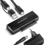 Προσαρμογέας USB-C σε SATA 10Gbps για SSD/HDD 2,5" και 3,5" ADSA-FPX AXAGON