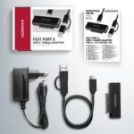 Προσαρμογέας USB-C σε SATA 10Gbps για SSD/HDD 2,5" και 3,5" ADSA-FPX AXAGON - Image 3