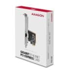 Κάρτα Δικτύου Gigabit Ethernet PCIe 10/100/1000 Mbit/s PCEE-GRF AXAGON - Image 6