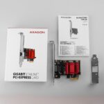 Κάρτα Δικτύου Gigabit Ethernet PCIe με θύρα RJ-45 PCEE-GIX AXAGON - Image 5