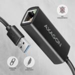 Προσαρμογέας Δικτύου USB-A σε Gigabit Ethernet 1000 Mb/s ADE-AR AXAGON - Image 4