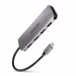 Hub USB-C 5 σε 1 με HDMI 4K και αναγνώστη καρτών SD HMC-HCR3A AXAGON
