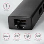 USB-C Hub 3 θυρών USB-A με Gigabit Ethernet HMC-GL3A AXAGON - Image 3