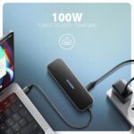 USB-C Hub 6 σε 1 με HDMI 4K, Gigabit Ethernet και Power Delivery 100W HMC-6GLN AXAGON - Image 8