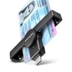 Αναγνώστης Έξυπνων Καρτών USB-C Αναδιπλούμενος CRE-SMPC AXAGON