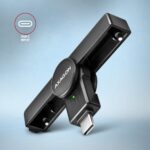 Αναγνώστης Έξυπνων Καρτών USB-C Αναδιπλούμενος CRE-SMPC AXAGON - Image 4