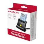 Επιτραπέζιος Αναγνώστης Έξυπνων Καρτών USB 2.0 CRE-SM4N AXAGON - Image 6