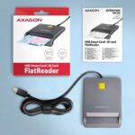 Αναγνώστης Έξυπνων Καρτών USB-C Plug and Play CRE-SM3TC AXAGON - Image 5