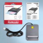 Αναγνώστης Έξυπνων Καρτών USB 2.0 CRE-SM3T AXAGON - Image 6