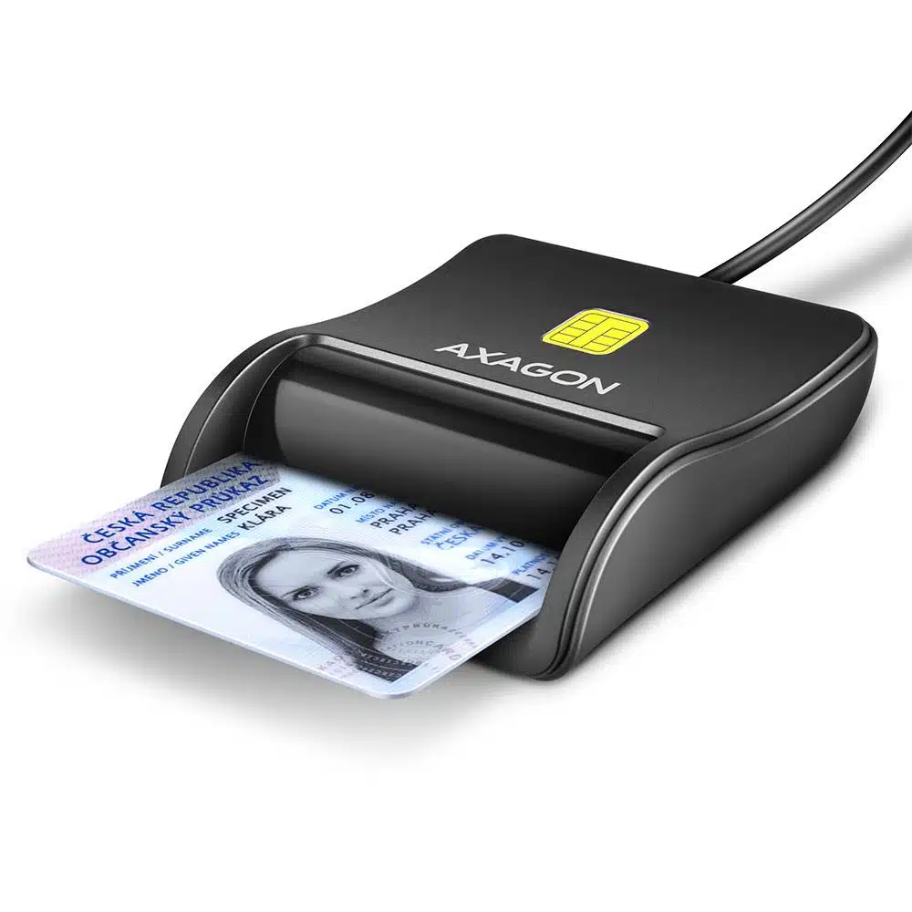 elko-52918-38162a03b0c2 Αναγνώστης Έξυπνων Καρτών USB 2.0 CRE-SM3N AXAGON - Image 1