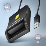 Αναγνώστης Έξυπνων Καρτών USB 2.0 CRE-SM3N AXAGON - Image 3