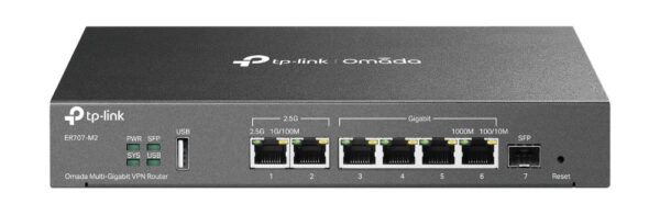 Ενσύρματος Δρομολογητής Multi-WAN 2,5GbE ER707-M2 TP-LINK