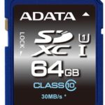 Κάρτα Μνήμης SDXC 64GB Class 10 UHS ASDX64GUICL10-R ADATA