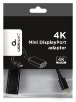 Αντάπτορας Mini DisplayPort αρσενικό σε DisplayPort θηλυκό 4K A-MDPM-DPF4K-01 GEMBIRD - Image 2