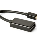 Αντάπτορας Mini DisplayPort αρσενικό σε DisplayPort θηλυκό 4K A-MDPM-DPF4K-01 GEMBIRD