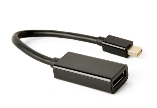 Αντάπτορας Mini DisplayPort αρσενικό σε DisplayPort θηλυκό 4K A-MDPM-DPF4K-01 GEMBIRD