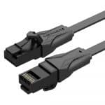 Καλώδιο Δικτύου Cat6 Gigabit Ethernet U/UTP 3m RJ-45 Flat Cat.6 UTP Patch Cable 3M Black IBABI VENTION