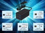 GEMBIRD TA-UC-2A2C-PD65-01-BK