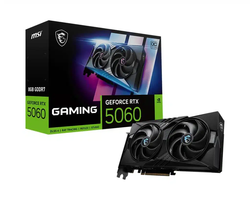 MSI GEFORCE RTX 5060 8G GAMING OC MSI GEFORCE RTX 5060 8G GAMING OC