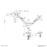 NEOMOUNTS DS70-750BL2