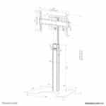NEOMOUNTS FL45S-825BL1