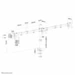NEOMOUNTS FPMA-D550D3BLACK