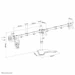 NEOMOUNTS FPMA-D550DD3BLACK