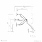 NEOMOUNTS FPMA-D750DBLACK2