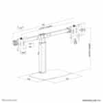 NEOMOUNTS FPMA-D865DBLACK