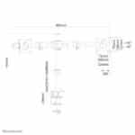 NEOMOUNTS FPMA-DCB100DBLACK
