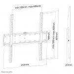 NEOMOUNTS FPMA-W300BLACK