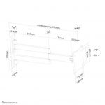 NEOMOUNTS FPMA-W830BLACK