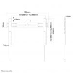 NEOMOUNTS LED-W600BLACK