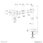 NEOMOUNTS NM-D135WHITE