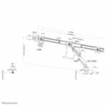 NEOMOUNTS NM-D775DX3BLACK